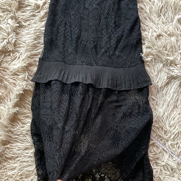 Lulus black lace dress size XS  - NWOT - Picture 4 of 11